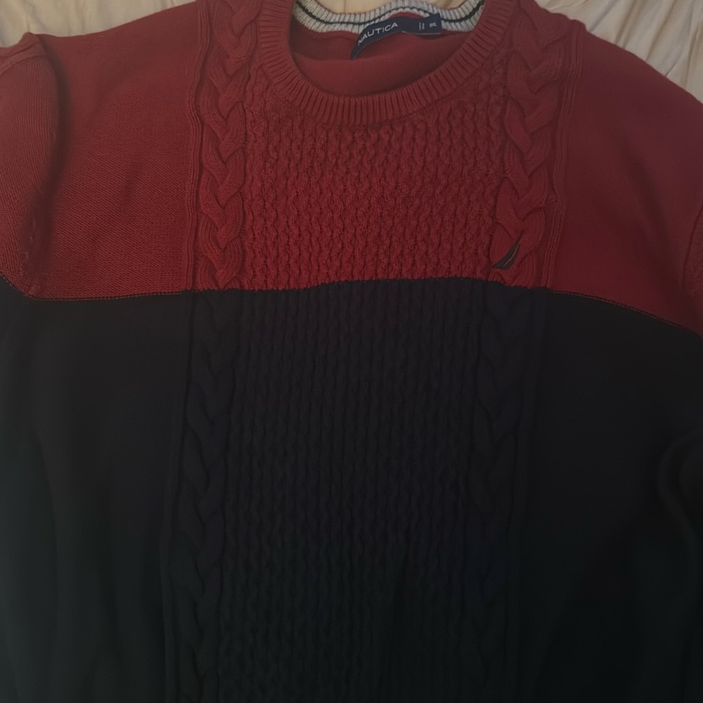 Nautica sweater 3x worn once!!!!
